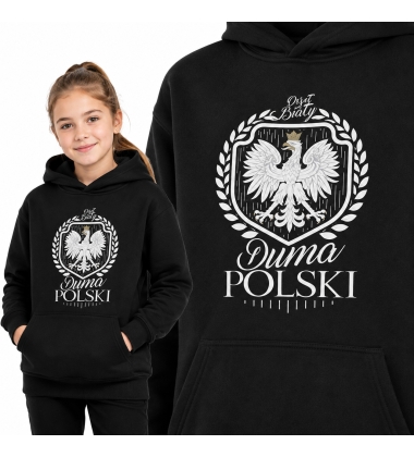 BLUZA DZIECIĘCA Z KAPTUREM PATRIOTYCZNA DUMA POLSKI